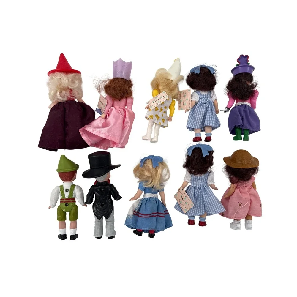 Madame Alexander Dolls Wizard‎ of Oz Lot 10 Multicolor Miniature Plastic Figures